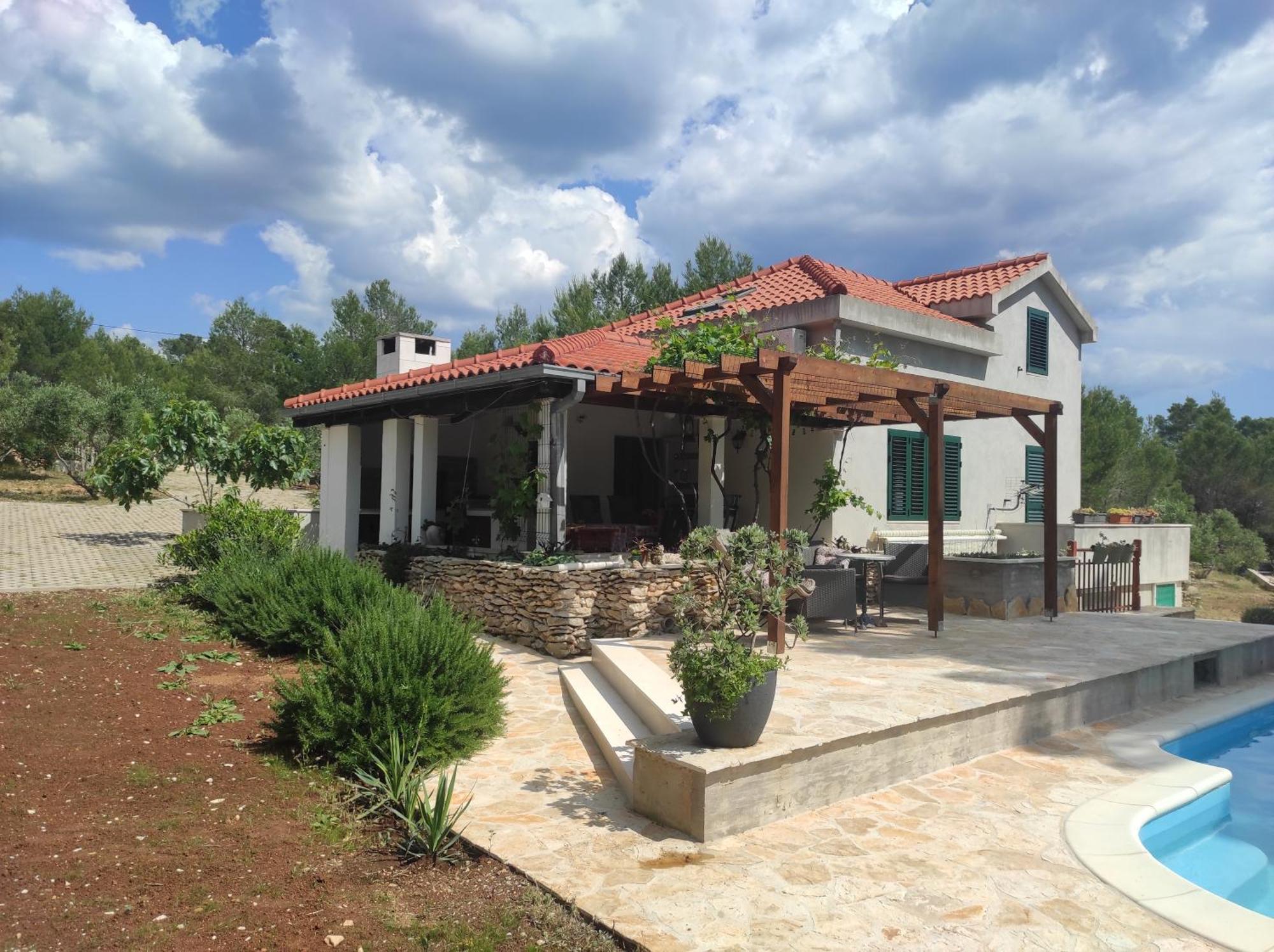 Obiteljska Kuca Za Odmor Futura Villa Milna  Buitenkant foto